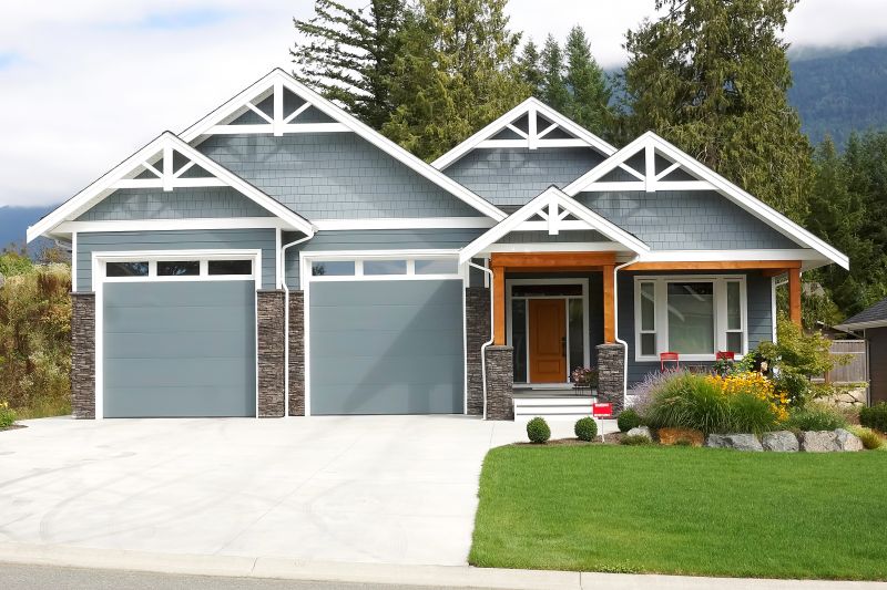 Garage Door and Windows